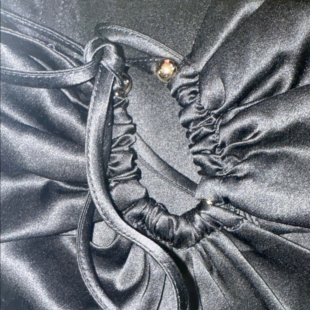 NWT Nicholas Mieta Gown with U-Bar Straps Size 4 $445 100% Silk - Picture 3 of 7